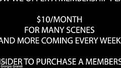 Timea Bela's vintage 5on1 balls deep double anal penetration cum swallow gangbang unreleased