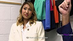 Rich babe mina luxx steals more than goods