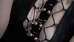 skinny latina smokes cigarette in lingerie solo first time tease