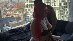 Bold Surprise Ebony Massage With Big Black Cock Worship