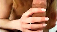 Busty blonde teases big tits on live webcam