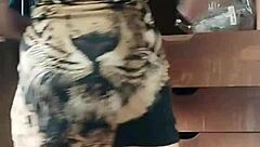 Spying Hot Colombian Neighbor's Juicy Pussy!