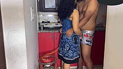 i catch hot neighbor cooking and beg him to cook my juicy chocha