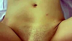 wet horny pussy cums hard belly cumshots