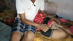 village amateur woman orgasms rough on cot homemade