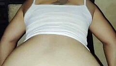 sexy latina petite hips milk anal dildo creampie