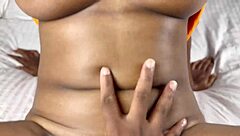 romantic couple's passionate cowgirl riding builds to wet climax