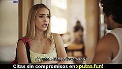 i can't resist this hot blonde's horny pussy ride and creampie craving