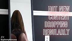 Sexy Ebony Amateur Twerks Massive Black Ass in Lingerie