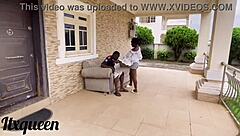 Giant African Cock Gardener Pounds Bent Pussy