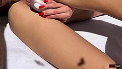 Outdoor Anal Creampie With Toys Makes Me Squirt Three Times