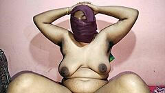 sharing bed with hot milf friend leads to wild threesome fuck