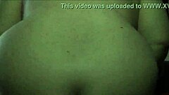 bbw fat ass stretched wide by deep nighttime anal cock pounding