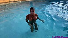 Oh fuck yes! Thefoxxxlife slurps monster cock poolside in steamy POV!