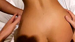 Slim Blonde Bodybuilder Pounds Big Ass Colombian Latina's Dripping Pussy Raw!