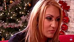 Daphne Rosen Double Penetrated Christmas Cum Facial