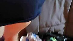 QUICK WIFE SUCK AND FUCK ENDS IN HOT CREAMPIE PUSSY BLAST!