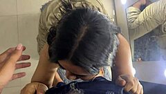 best friend's gf sneaks in to suck my cock 😏🍆💦