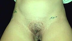 Wife's Fat Hairy Pussy Dildo Peeing Compilation Homemade