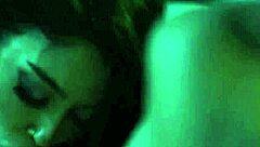 rich guy bangs tanned brunette babe's big tits pussy