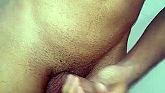 young guy jerks off thick cum explosion