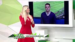 Renata Fan Sexy Red Glamorous Cleavage Game