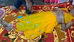 bhabhi creampied romantically on floor by older lover