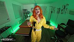 april oneil, deep reverse blowjob on leo's huge dick now