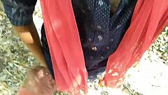 My desi girlfriend loves outdoor doggy creampie with boyfriend