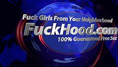 Local horny brunette teen with big natural tits fucks shaved pussy on casual pickup date