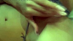 Rossmexicana masturbates solo with dildo in new lingerie from her fan