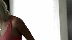 Romantic Euro Babe Rides Lover's Cock Cowgirl Style