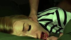 Blonde Roommate Begs for Hard Anal Doggystyle Pounding