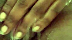 Wet Solo Shower Babe Soaps Up Big Tits Sensually