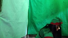 damn this naughty christmas latina elf craves dirty cock insertion in her hot vagina