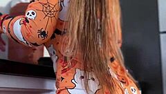 Your Sexy Neighbor's Delicious Big Ass In Leather Routine