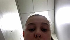 Hey, watch these natural tits bounce hard during gym fuck?