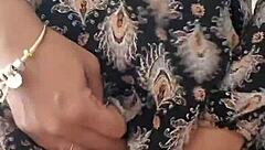 i fuck my big black cock with dildo