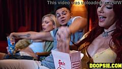 Pussy Guy Pounded By Big Boob Shemales