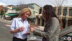 Blonde Blowjob Fixes Spanish Ass Fine