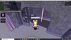 Dumb Roblox Slut Punished in Garage