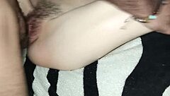 i lick shy girlfriend's wet pussy till creampie overflows