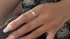 i fuck my big black cock with dildo