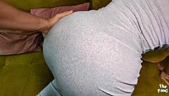 huge ass milf sofa cleaning sparks wild horny fuck!