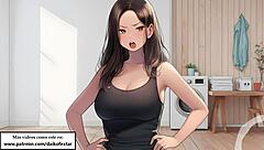 jerk off loser janitor caught sniffing panties spanish voice