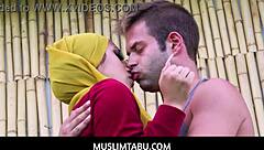 arab teen wife kira perez cheats on trainer with hijab pov