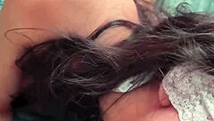 cute petite teen's amateur pov blowjob ends in facial cumshot