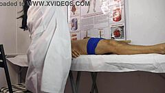 nurse's tight pussy tempts patient's monster cock to rise