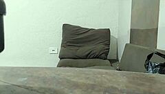 tattoo artist plugs anal in tight latina milf ass