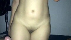 young latina's homemade creampie pussy pounding